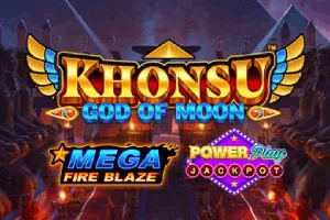 Mega Fire Blaze: Khonsu God of Moon PowerPlay Jackpot - SPACEMANSLOT88