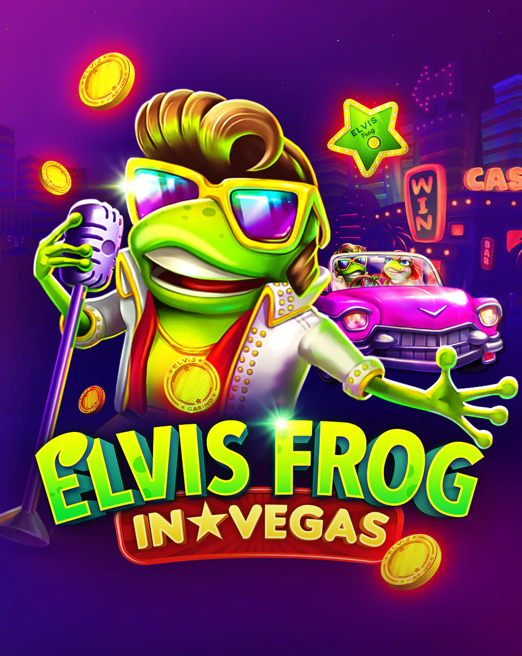 Bgaming : Elvis Frog In Vegas - SPACEMANSLOT88