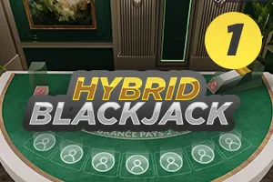 Hybrid Blackjack 1 - SPACEMANSLOT88