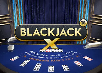 Blackjack X 16 - Azure - SPACEMANSLOT88