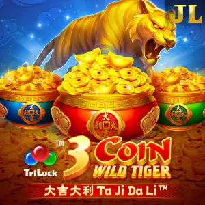 Jili : 3 Coin Wild Tiger - SPACEMANSLOT88