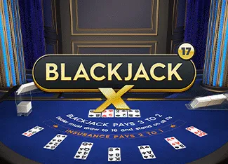 Blackjack X 17 - Azure - SPACEMANSLOT88